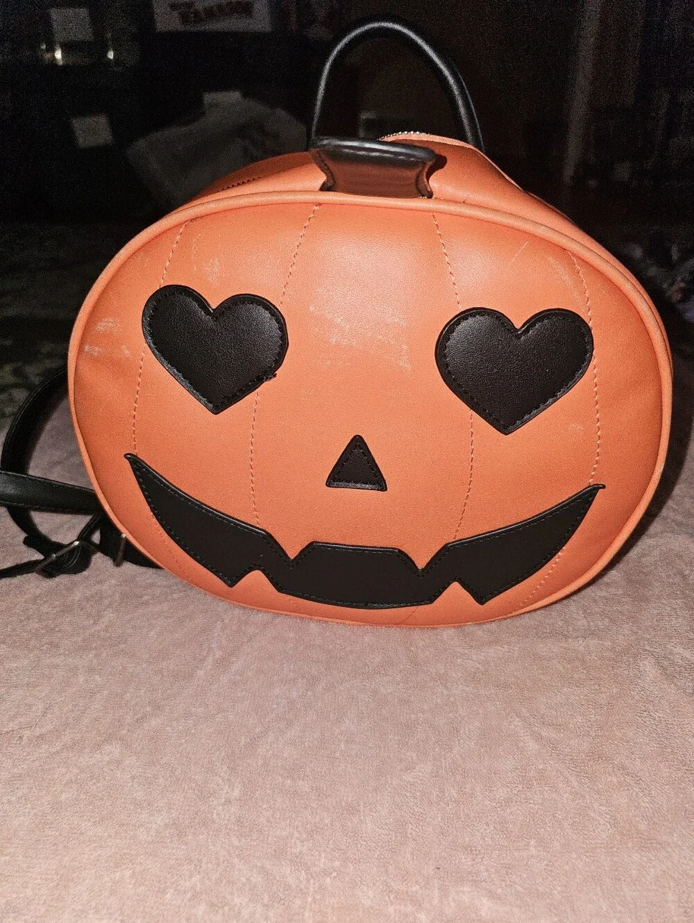Pumpkin backpack Halloween